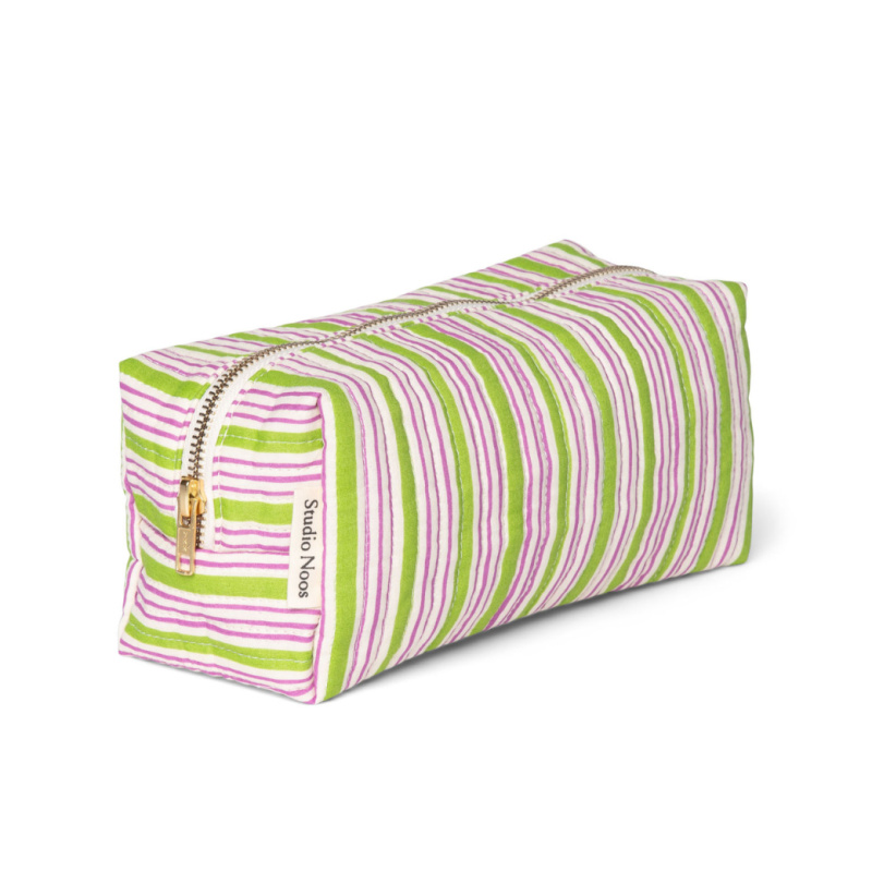 STUDIO NOOS Pouzdro Titane Striped Cotton