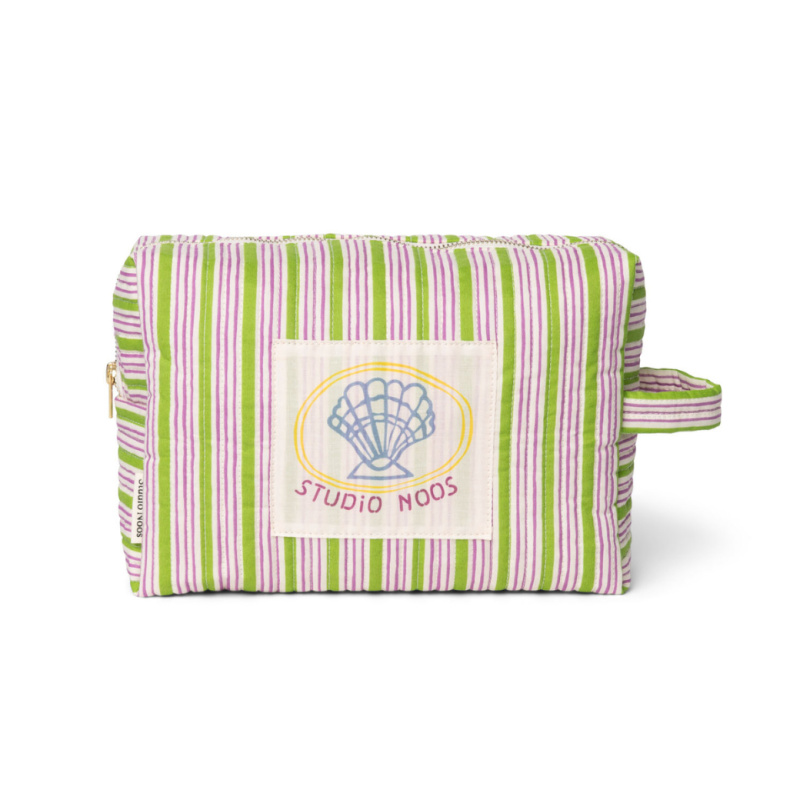 STUDIO NOOS Toaletní taštička Titane Striped Cotton
