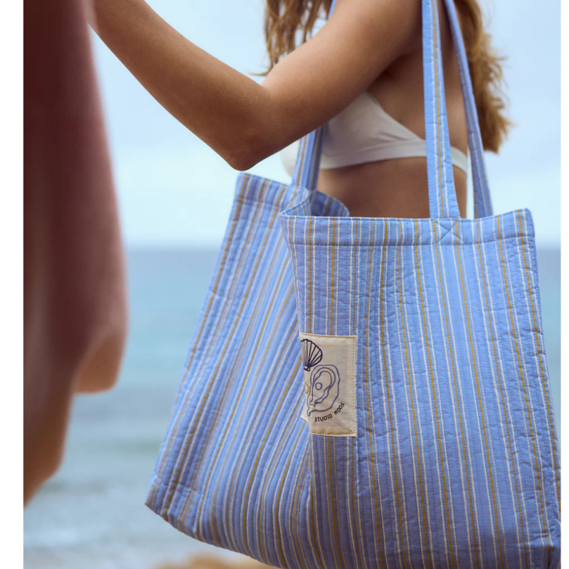 STUDIO NOOS Taška mom-bag Serenity Striped Cotton