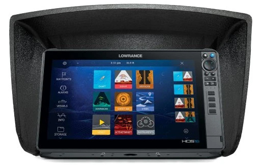 Sunvisor sluneční clona pro lowrance eagle 9 vysoká rychlost