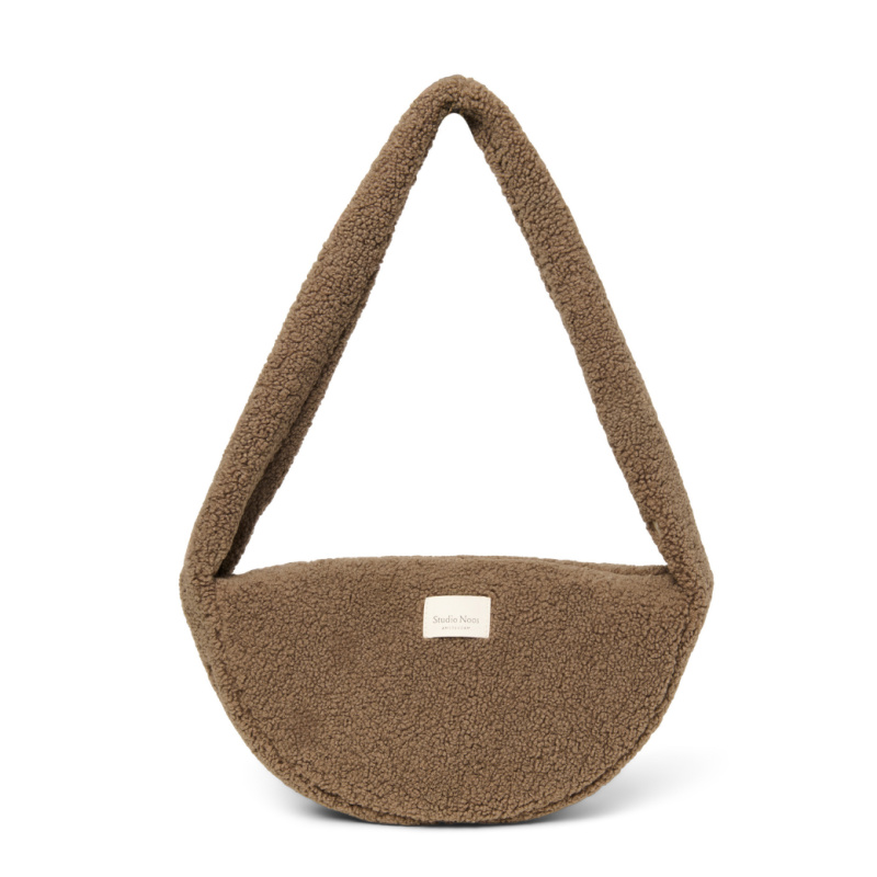 STUDIO NOOS Taška Cross body MINI - Brown Teddy