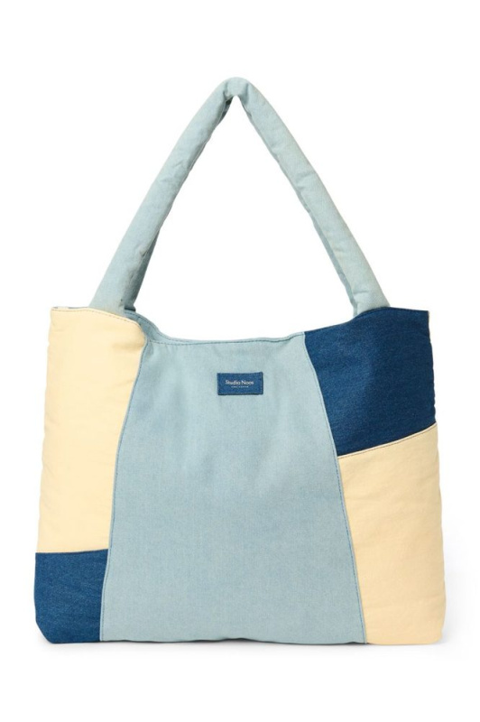 Studio Noos Patchwork MOM BAG Denim