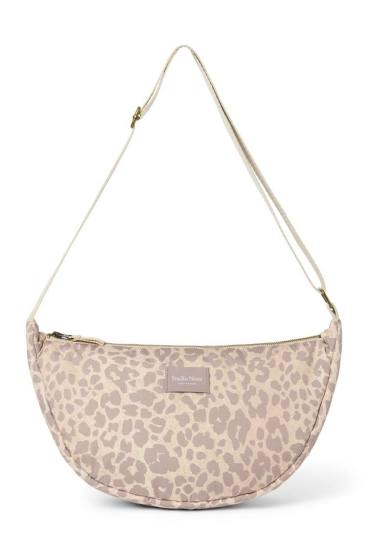 Studio Noos Puffy Adult FANNY kabelka Cream leopard