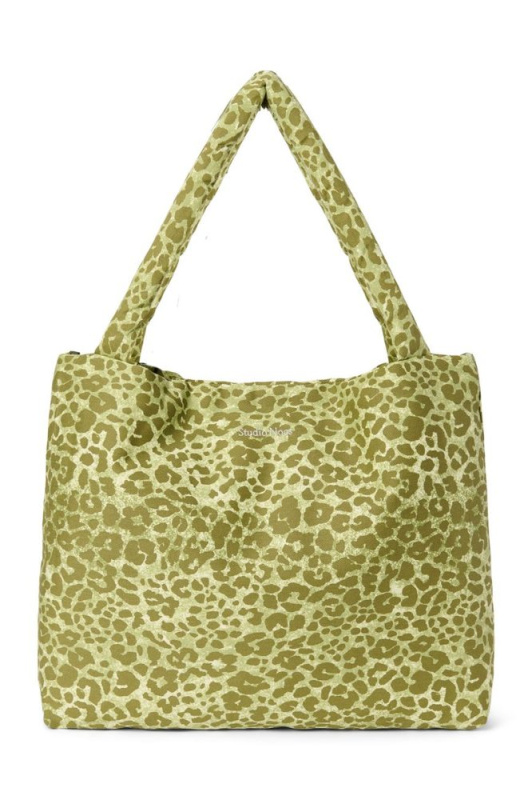 Studio Noos Cotton MOM BAG přebalovací taška Green Leopard