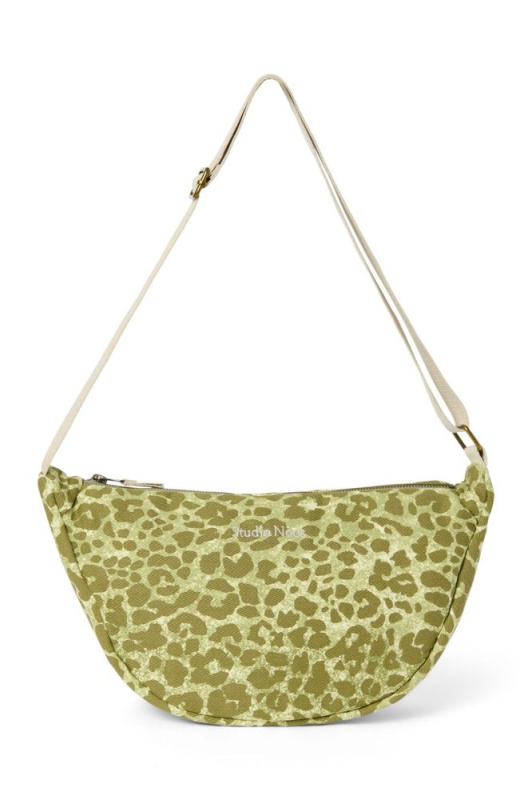 Studio Noos Cotton Adult FANNY kabelka Green Leopard