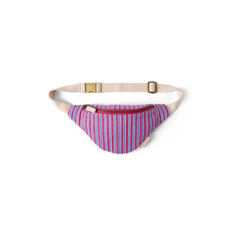 STUDIO NOOS Ledvinka mini Poplin - Raspberry Striped
