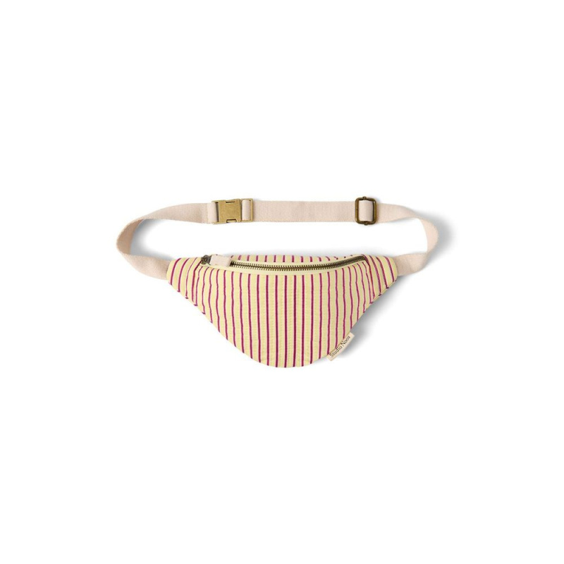 STUDIO NOOS Ledvinka mini Poplin - Butter Yellow Striped