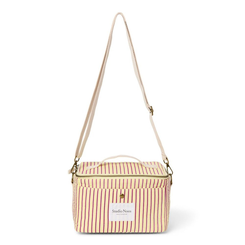 STUDIO NOOS Chladící taška Poplin - Yellow Striped