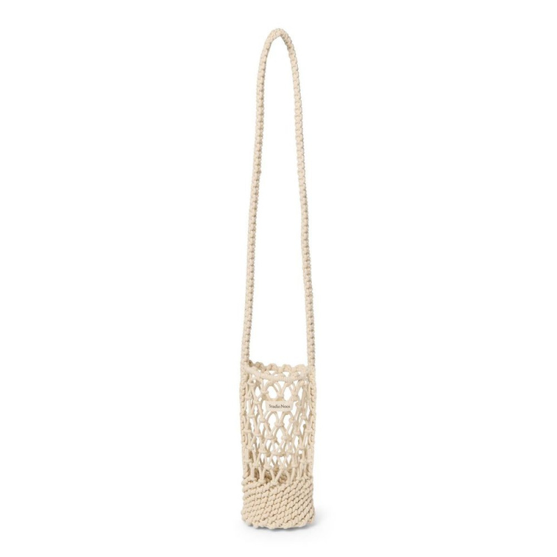 Studio Noos MACRAME BOTTLE BAG Natural