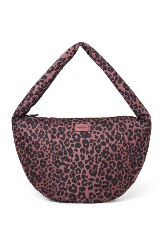 STUDIO NOOS Taška Cross body Puffy - Red Leopard