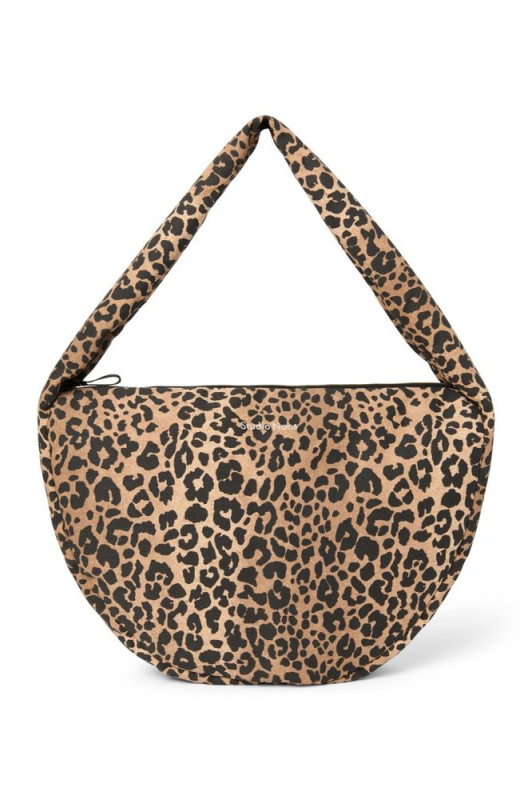 Studio Noos Cotton Cross Body bag Brown Leopard