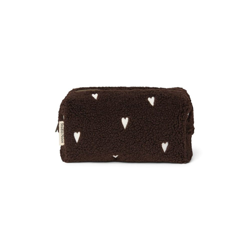 STUDIO NOOS Pouzdro Teddy - Chocolate Hearts