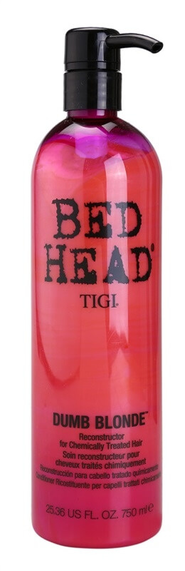 TIGI Bed Head Dumb Blonde kondicionér pro chemicky ošetřené vlasy 750 ml