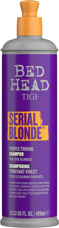 Tigi Šampon pro chladné blond vlasy Bed Head Serial Blonde Purple Toning Shampoo 400 ml