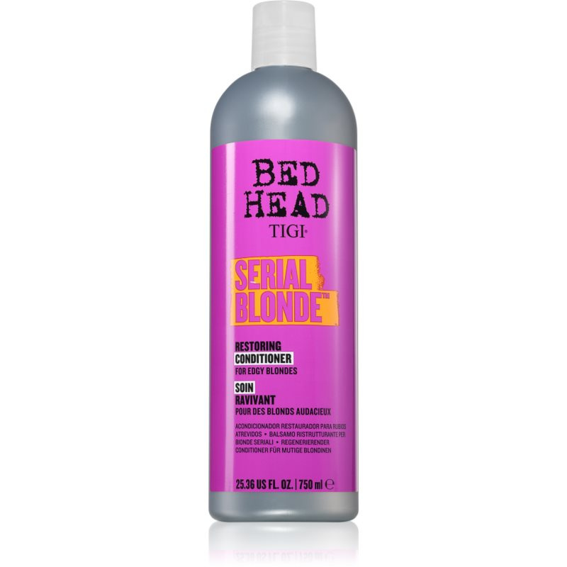 TIGI Bed Head Serial Blonde obnovující kondicionér pro blond a melírované vlasy 750 ml