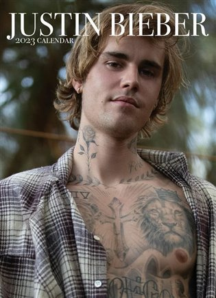 Kalendář Justin Bieber 2023 (29,7 x 42 cm)