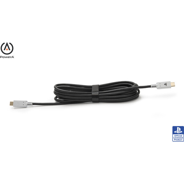 PowerA PSAC0372-01 Charging, USB C to C Černá/bílá