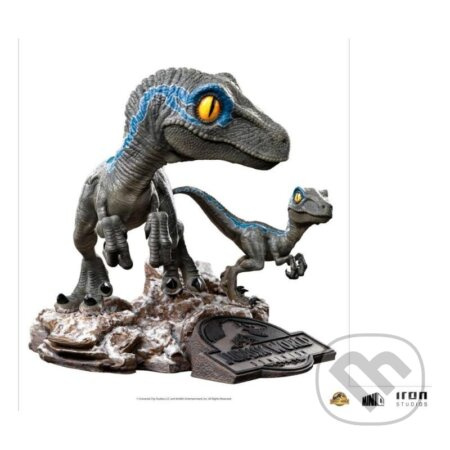 Jurský svet figúrka - Blue and Beta Mini Co 14 cm (Iron Studios)