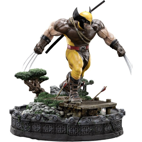 Iron Studios Marvel Art Scale Deluxe 1/10 Wolverine Unleashed 20 cm