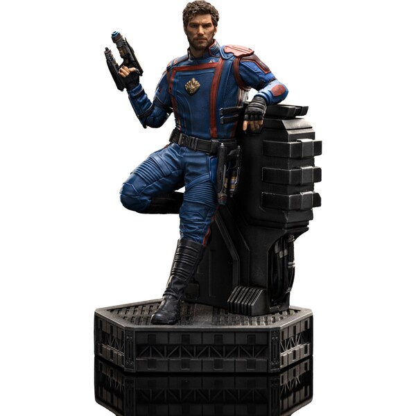 Iron Studios Marvel Scale socha 1/10 Guardians of the Galaxy Vol. 3 Star Lord 19 cm