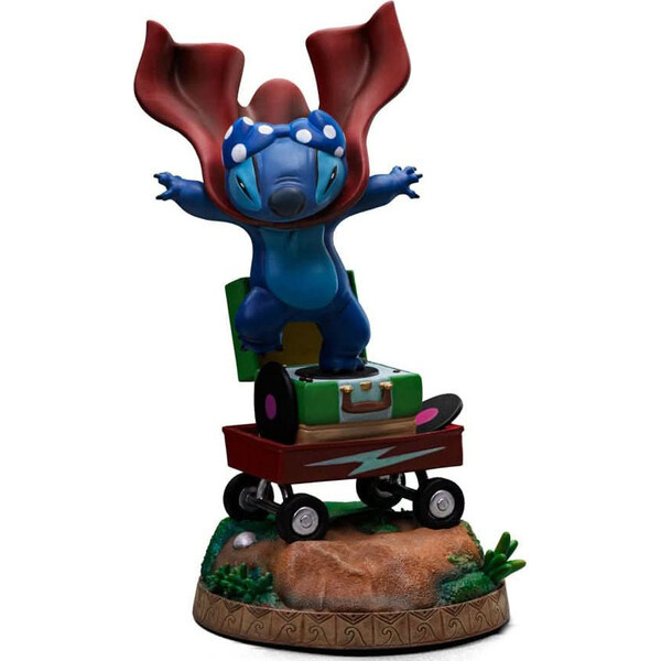 Soška Iron Studios Art Scale 1/10 Disney Classics - Stitch Laundry Vícebarevná