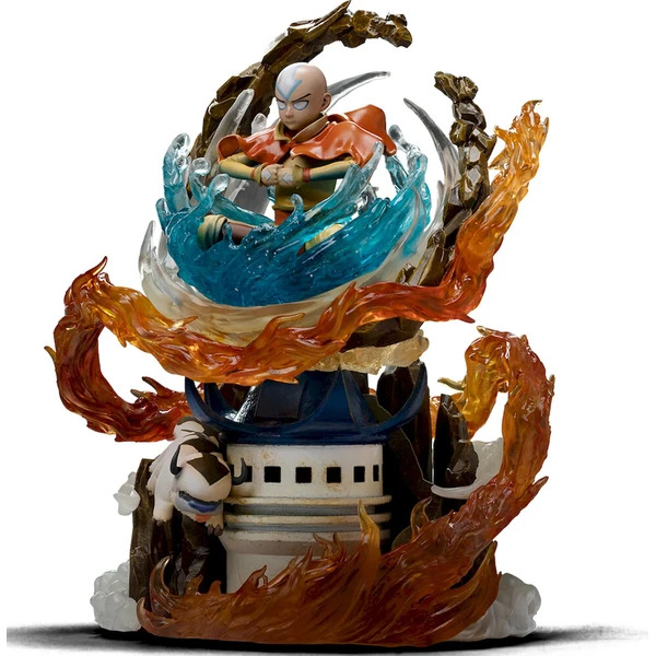 Soška Iron Studios Avatar: The Last Airbender - Aang Deluxe Art Scale 1/10