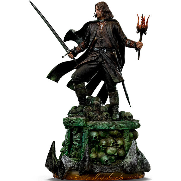 Soška Iron Studios The Lord of the Rings: Aragorn Unleashed Art Scale 1/10