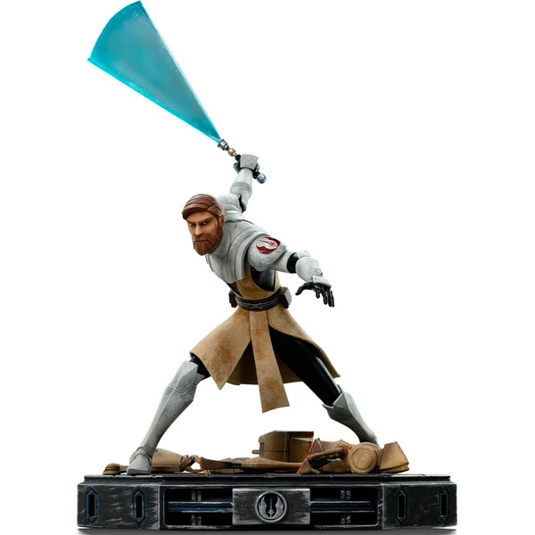 Soška Iron Studios Star Wars: Clone Wars - Obi-Wan Kenobi Art Scale 1/10