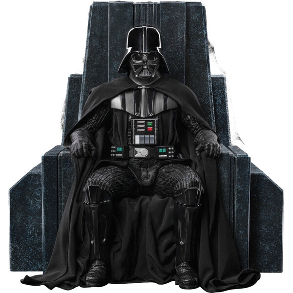 Soška Iron Studios Star Wars: Darth Vader on Throne Art Scale 1/10