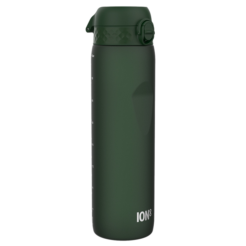 Ion8 Leak Proof láhev na vodu velká Dark Green 1000 ml