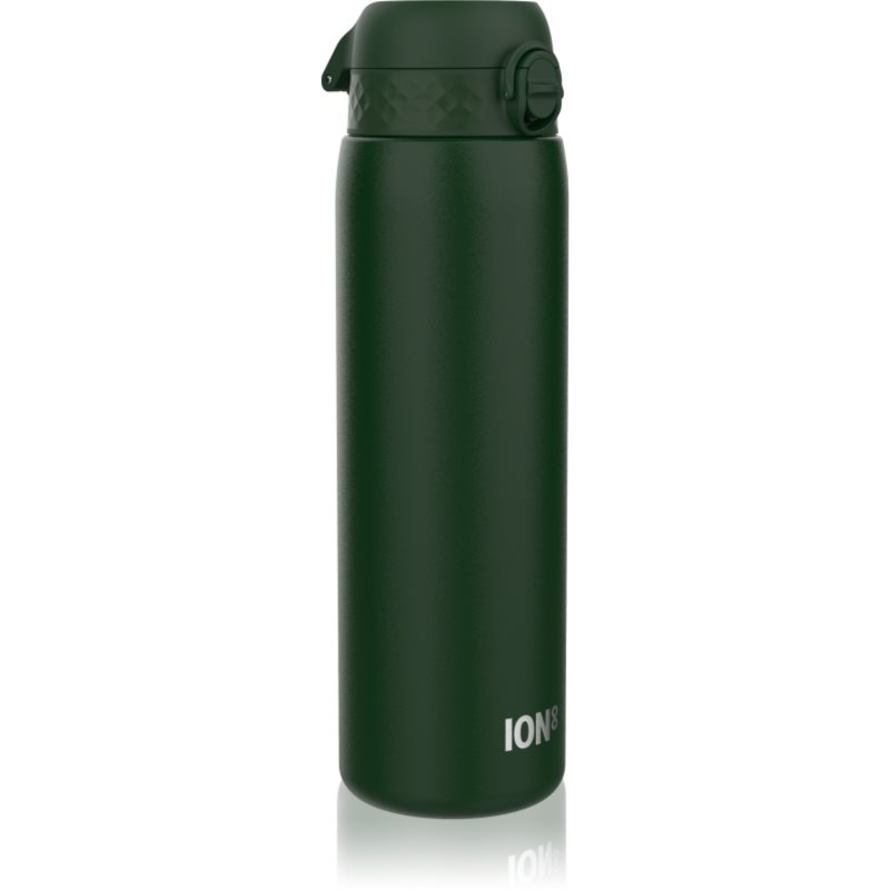 Ion8 Leak Proof nerezová láhev na vodu velká Dark Green 1200 ml