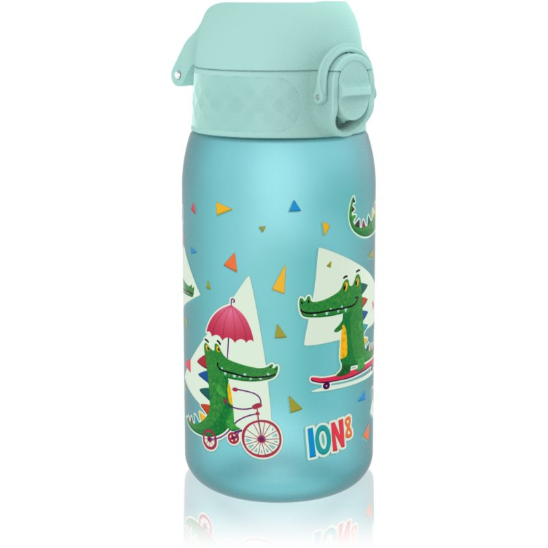 Ion8 Leak Proof lahev na vodu pro děti Crocodiles 350 ml