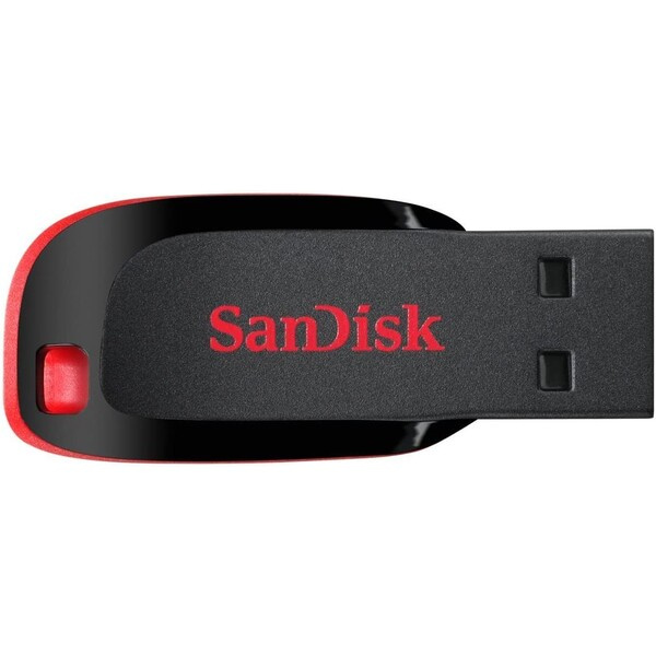 SanDisk SDCZ50-032G-B35 Černá/červená