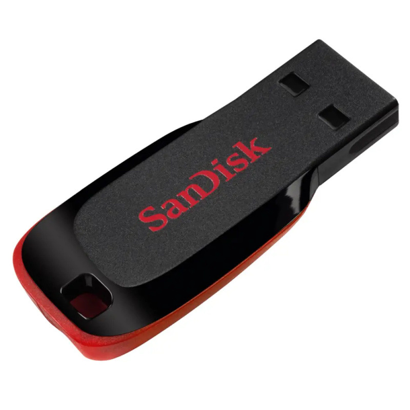 SanDisk SDCZ50-064G-B35 Černá/červená