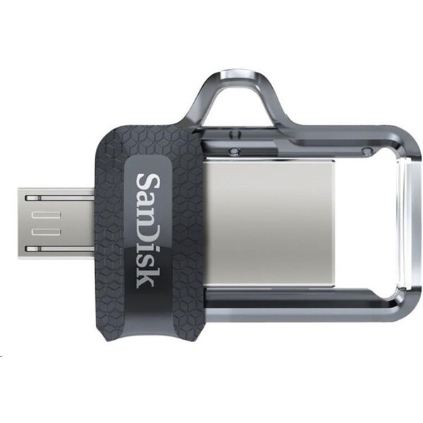 SanDisk Ultra Dual USB Drive m3.0 flash disk 32 GB SDDD3-032G-G46 Stříbrná