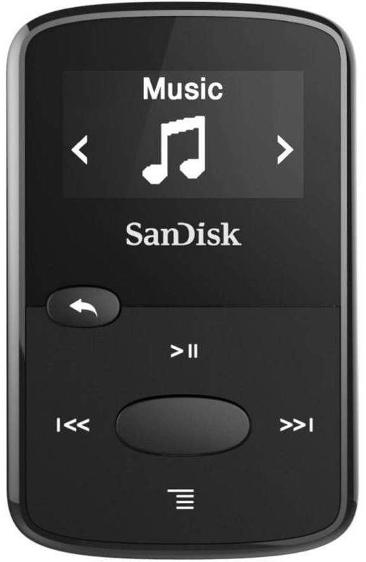 MP3 přehrávač SanDisk Clip Jam / 8 GB / digitální tuner / AAC/MP3/WAV/WMA / černá Varianta: ivi1