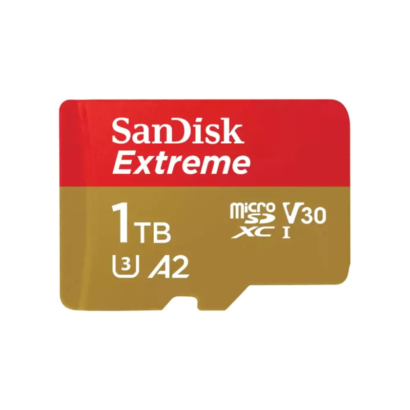 SanDisk micro SDXC karta 1TB Extreme + adaptér SDSQXAV-1T00-GN6MA