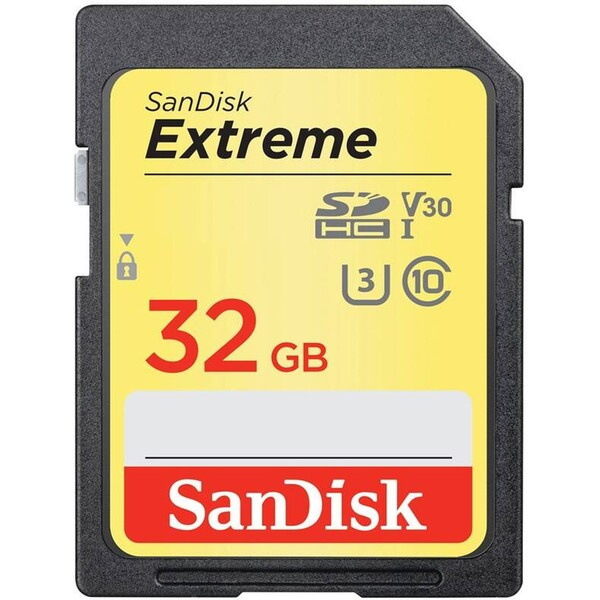 SanDisk SDHC karta 32GB Extreme  SDSDXVT-032G-GNCIN