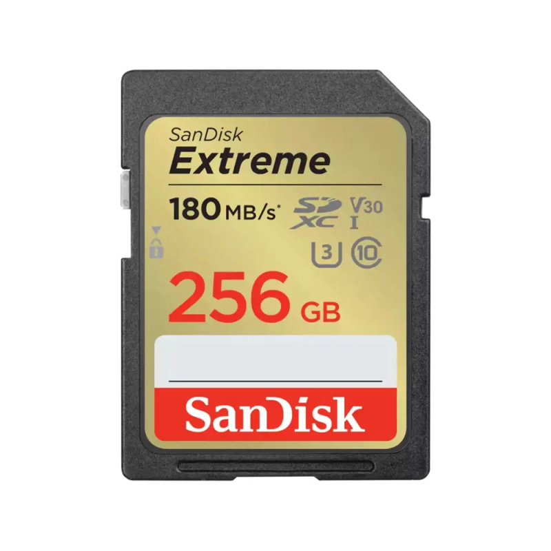 SanDisk SDXC karta 256GB Extreme SDSDXVV-256G-GNCIN