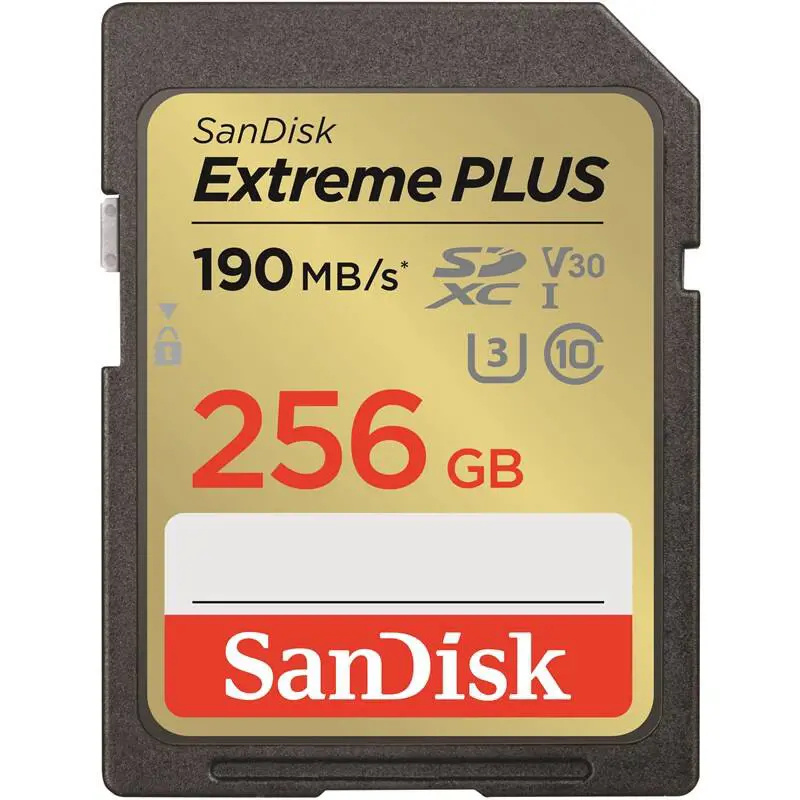 SanDisk SDXC karta 256GB Extreme PLUS SDSDXWV-256G-GNCIN