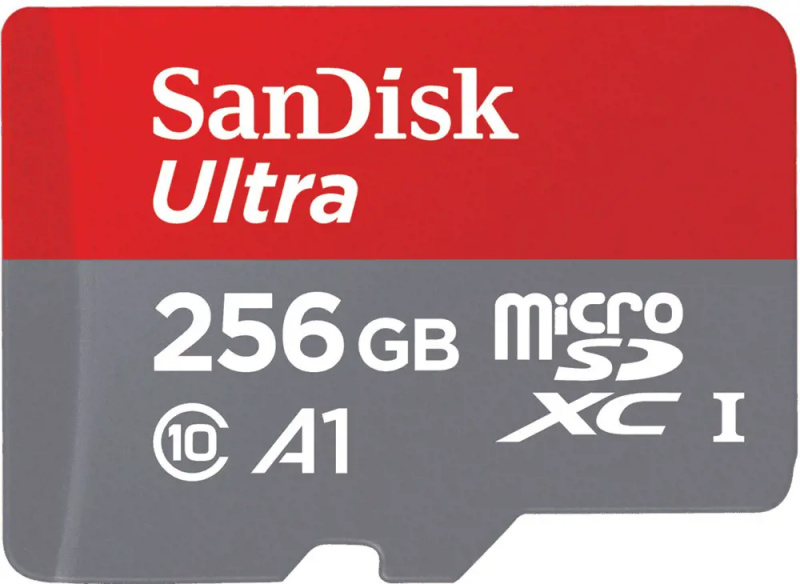 SanDisk MicroSDXC karta 256GB Ultra + adaptér SDSQUAC-256G-GN6MA
