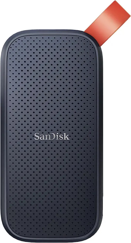 SanDisk externí SSD 2TB Portable, USB-C SDSSDE30-2T00-G26 Černá