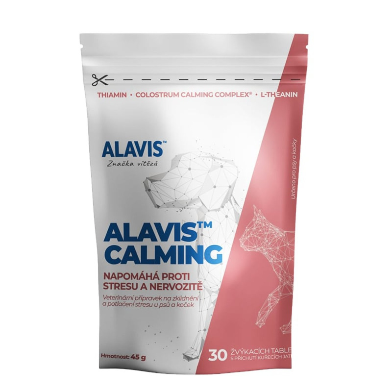 Alavis Calming pro psy a kočky 30 tbl.
