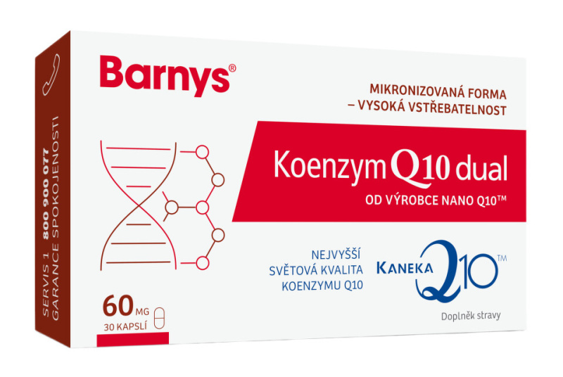 Alavis/Barnys  Barny's Koenzym Q10 dual 30 kapslí