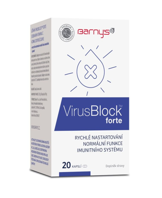 BARNY´S VirusBlock forte 20 kapslí