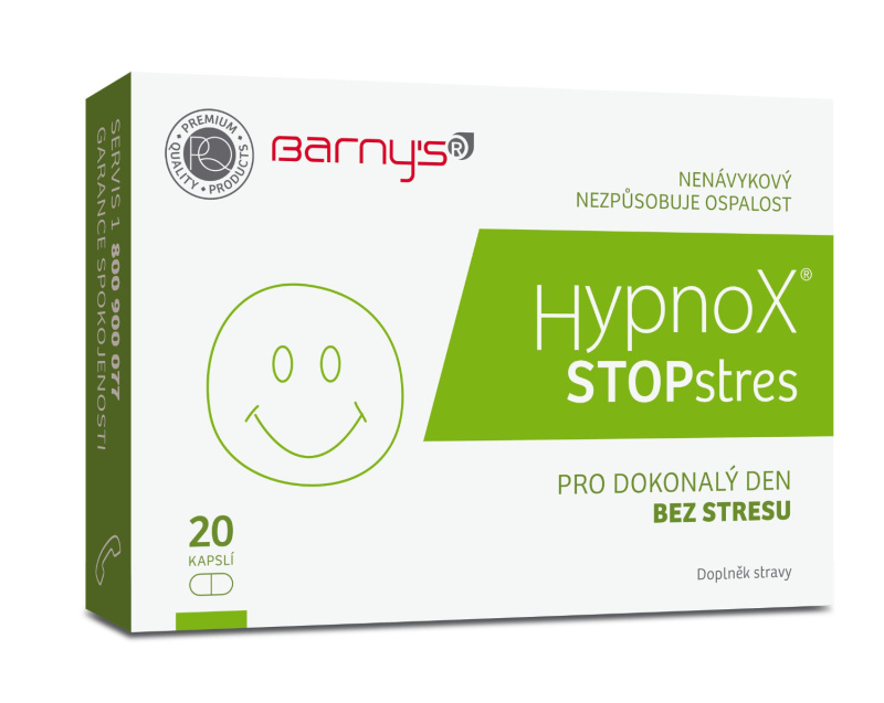 BARNY´S HypnoX STOPstres 20 kapslí