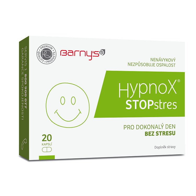 BARNY´S HypnoX STOPstres 20 kapslí