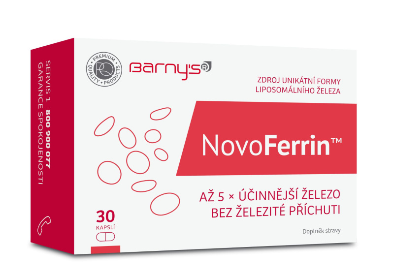 BARNY´S NovoFerrin 30 kapslí