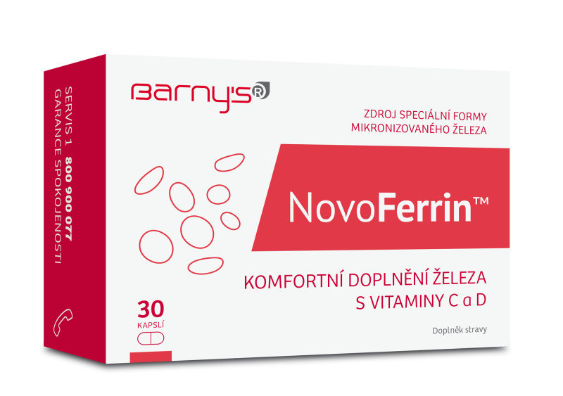 BARNY´S NovoFerrin 30 kapslí
