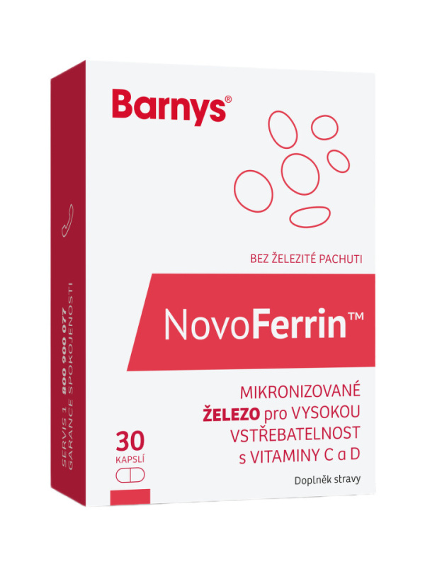 BARNY´S NovoFerrin 30 kapslí